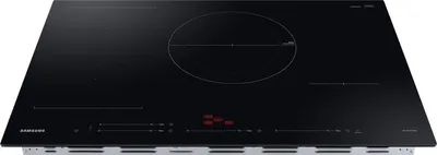 Produktbild von Samsung NZ84C5047FK, Schwarz, Integriert, 80 cm, Zonen-Induktionskochfeld, Glaskeramik, 4 Zone(n)