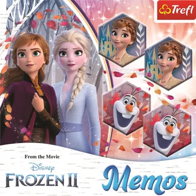 Zdjęcie produktu dla Trefl TREFL FROZEN Board game Memo Frozen II