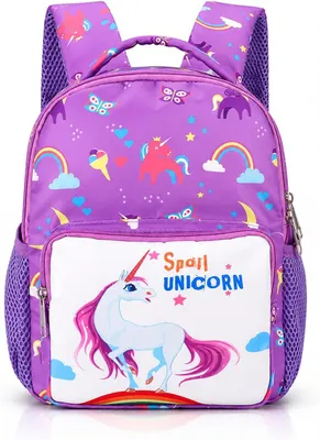 Image de Sac à dos pour enfant, motif 3D licorne, imperméable, pour filles de 1 à 6 ans, sac à dos à motif cartoon pour l'école