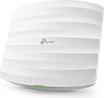 Produktbild von TP-Link Omada EAP225, 2,4 GHz, 5 GHz, 1350 Mbit/s, 64-bit WEP, 128-bit WEP, 152-bit WEP, SSID, WPA, WPA-PSK, WPA2, WPA2-PSK, 10,100,1000 Mbit/s