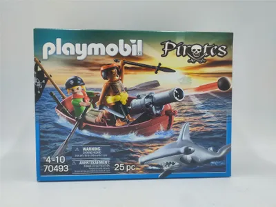 Produktbild von PLAYMOBIL 70493 - Piratenboot mit Kanone
