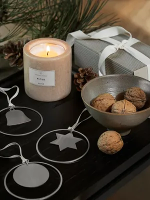 Immagine prodotto di blomus decorazione natalizia Campana set di 4 KITAI argento