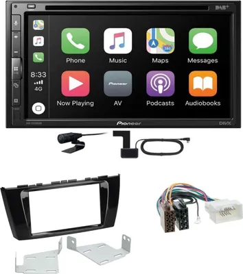 Produktbild von Pioneer AVH-Z5200DAB CarPlay USB MP3 CD Einbauset für Mitsubishi Space Star