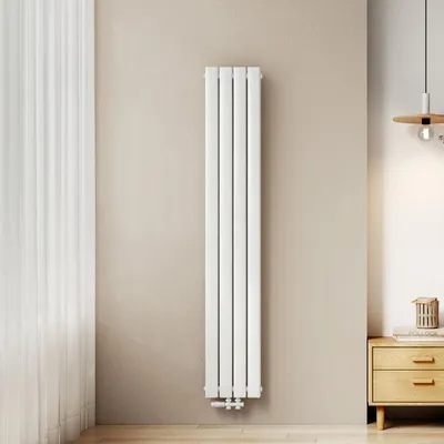 Produktbild von EMKE Heizkörper Flach 180 x 30,4 cm Doppellagig 1082 W Weiß Design Paneelheizkörper