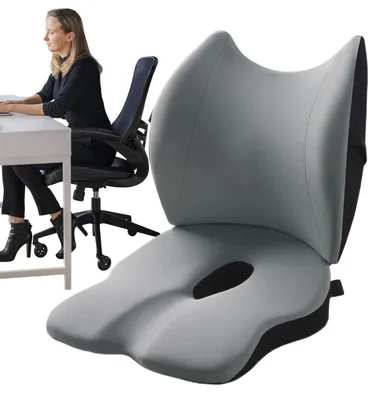 Immagine prodotto di Cuscino ergonomico per seduta con supporto lombare per un maggiore comfort
