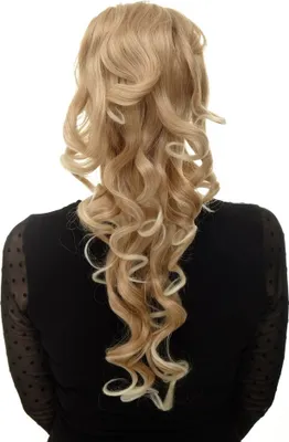 Produktbild von WIG ME UP Zopf, lockig, Gummizug, Blond-Mix WK03-27T613