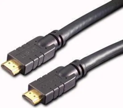 Produktbild von e+p HDMV 401/20, 20 m, HDMI Typ A (Standard), HDMI Typ A (Standard), 3D, 0,1 Gbit/s, Schwarz