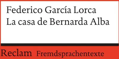Produktbild von La casa de Bernarda Alba - Buch aus Reclams Roter Reihe, spanischer Originaltext