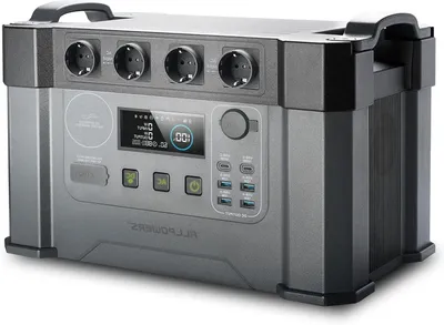 Productafbeelding van Draagbare Powerstation - Mobiele Accupack - Solar Generator - Noodstroomvoorziening - Camping Accu