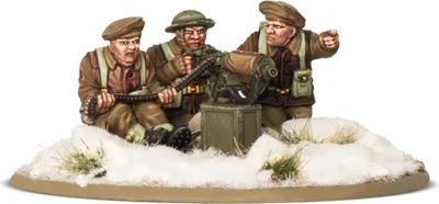 Produktbild von Bolt Action British & Canadian Infantry (Winter) MMG Team
