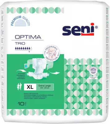 Image de Seni Optima Trio XL - 1 paquet de 10 protections
