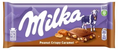 Zdjęcie produktu dla Milka Peanut Crispy Caramel 90g