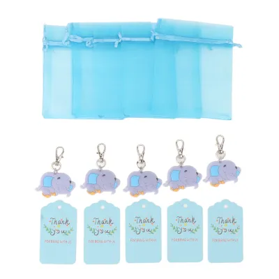 Obrázek produktu pro Baby Shower Return Favor,Shower Return Favor,Key Chain Shower Return Favor,Thank You Tag Shower Return Favor,Tag Shower Return Favor,Silicone Shower Return Favor