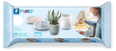 Immagine prodotto di FIMO air modelling clay bianco indurente all'aria 2.000 g