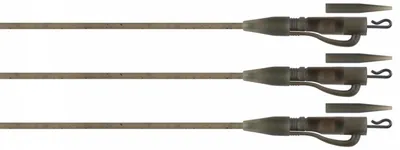 Produktbild von Fox Edges Naturals Tubing Leadclip Ready Rigs Size 7 3pcs Karpfen Rigzubehör