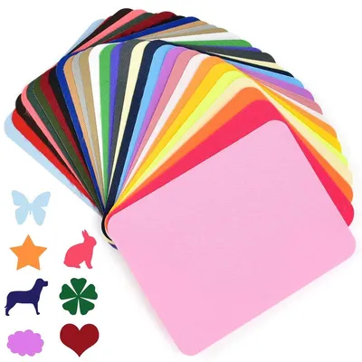 Produktbild von Set mit 29 Bügelpatches für Kleidung und Accessoires