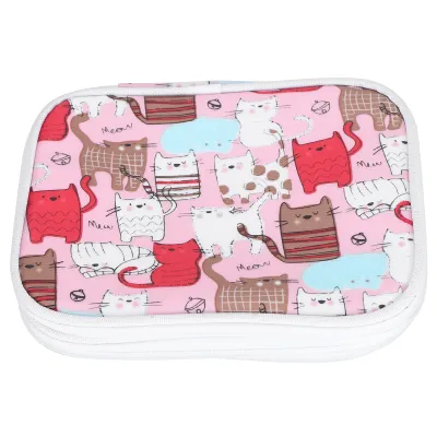 Obrázok produktu pre Háčkovanie prípad, háčkovanie ihlice taška, háčkovanie Zipper Bag, háčkovanie Zipper organizátor, pletenie nástroje prípad, háčkovanie prípad s očkami vrecká