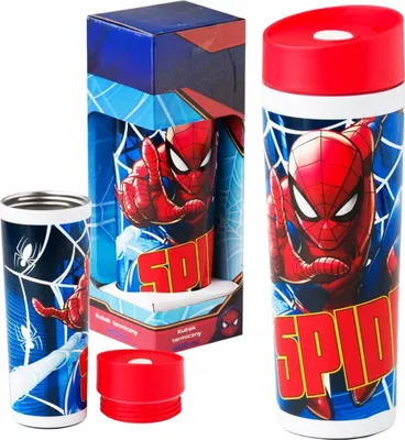 Produktbild von DAJAR Marvel Spider-Man 400ml Thermobecher/Thermosflasche als Geschenk