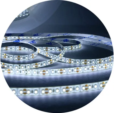 Produktbild von 5m LED Streifen DC12V 9,6W/m 120LED/m 8mm IP20 (1080 lumen/m) Kaltweiß 6000K