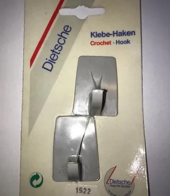 Productafbeelding van Universele handdoekhaken zelfklevend (setje van 2) grijs