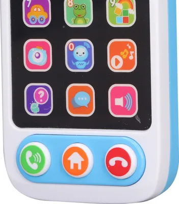 Zdjęcie produktu dla Zabawka dla niemowląt w kształcie telefonu komórkowego, wielofunkcyjna, inteligentna, wczesna edukacja, 5 trybów, telefon z muzyką i światłami jako prezent