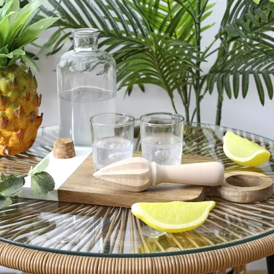 Produktbild von Rum-Set mit 6 Gläsern und Flasche
