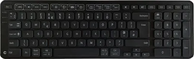 Image de Contour Design Balance Keyboard BK - Clavier sans fil version britannique - pleine taille (100%) - RF sans fil + USB - QWERTY - noir