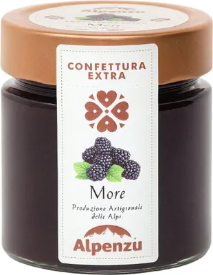 Produktbild von Confetture extra di More, Brombeeren-Konfitüre, 270g, Alpenzu