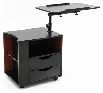 Produktbild von InAndOutdoorMatch - Verrijdbares Nachtkästchen - 2 Schubladen, KI-generiertes Bild