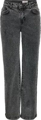 Image de Noisy May Jeans Femme NMYOLANDA NW WIDE JEANS AZ391DG FWD NOOS gris W26L32