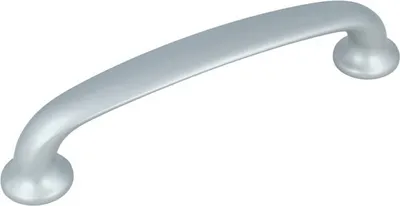 Produktbild von Zeitloser Schubladengriff Möbelgriff 128mm Lochabstand Zamak Edelstahl matt finish