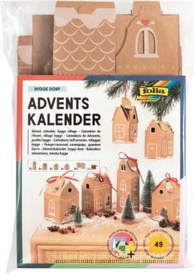 Obrázok produktu pre folia 9385 folia Adventskalender Hygge Dorf