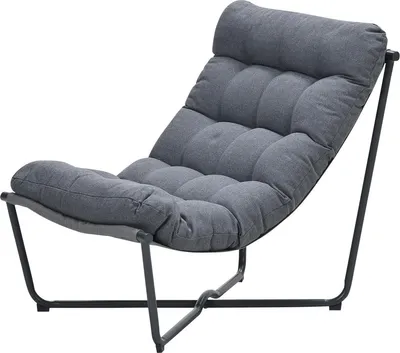Produktbild von Garden Impressions Danzig Relax Sessel - carbon black - mittel grau - mystic grau