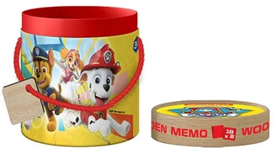 Image de Paw patrol / Paw patrol 36pcs dans un tube en papier 11x13cm