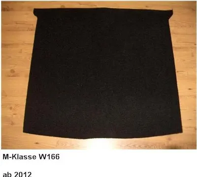 Produktbild von Kofferraummatte passend für Mercedes M-Klasse W166 W 166 ML ab 2011-2015