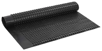 Image de vidaXL Bande de drainage alvéolée, noire, 1 x 20 m, HDPE
