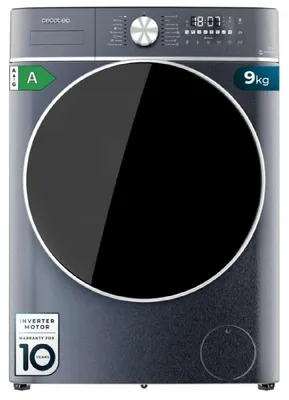 Produktbild von Cecotec Waschmaschine 8 kg 1400 U/min Bolero DressCode 8800 Inverter Edelstahlblau
