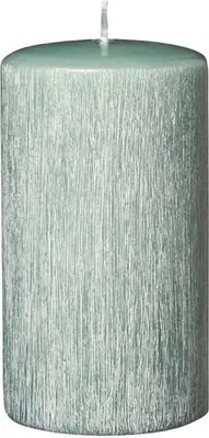 Produktbild von Weihnachtskerzen Struktura Chic Seafoam, 13 x Ø 7 cm, 1 Stück