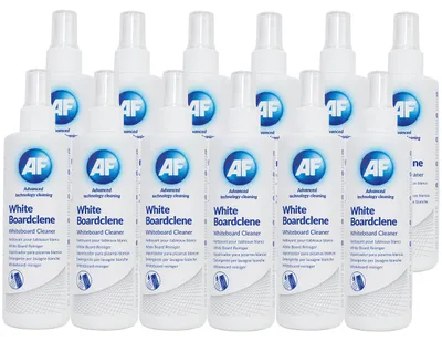 Whiteboard-Reinigungslösung 10 x 250 ml, Sprayflasche