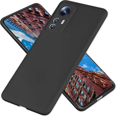 Produktbild von Ultra-Dünnes Hardcase für Xiaomi 12/ Xiaomi 12X - Handy Hülle Smartphone Cover Schwarz