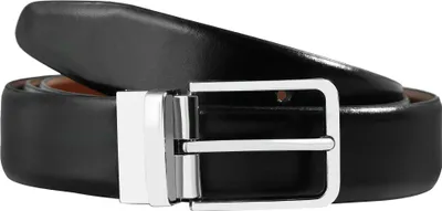 Produktbild von Leonardo Verrelli Echtleder Wendegürtel mit Box, kürzbar, schwarz/braun, 90 cm - 130 cm