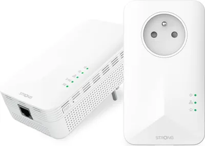 Produktbild von STRONG PL1000PWF Powerline Adapter: Hochgeschwindigkeits WLAN & LAN für Ihr Zuha