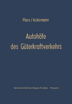 Produktbild von Autohöfe des Güterkraftverkehrs