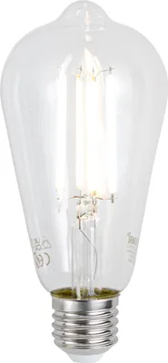 Produktbild von LUUMR E27 Dimmbare LED-Glühbirne ST64 Klar 7W 806lm 2700-6500K