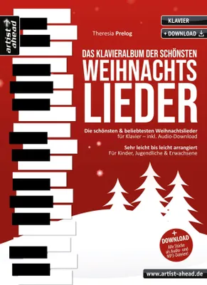 Produktbild von Das Klavieralbum der schönsten Weihnachtslieder
