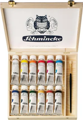 Produktbild von AKADEMIE Öl Grundsortiment 12 x 60 ml Tuben, 79 112 097