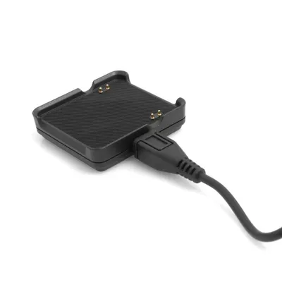 Produktbild von System-S USB Dockingstation Ladegerät Ladestation Cradle Dock für Garmin Vivoactive GPS-Smartwatch