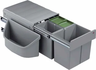 Image de WESCO® Traditionline Trio-Master Corner 360 S/400-3, gris alu