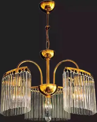 Obrázek produktu pro Lustr stropní světlo ložnice lampa lustr zlatý