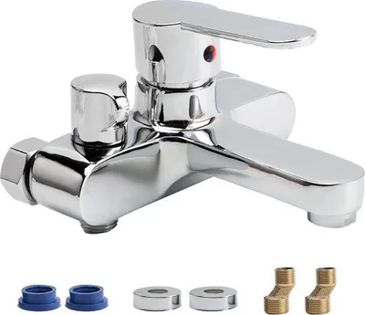 Immagine prodotto di Rubinetto monomando a parete - Rubinetto per acqua calda e fredda - Rubinetto per vasca e doccia